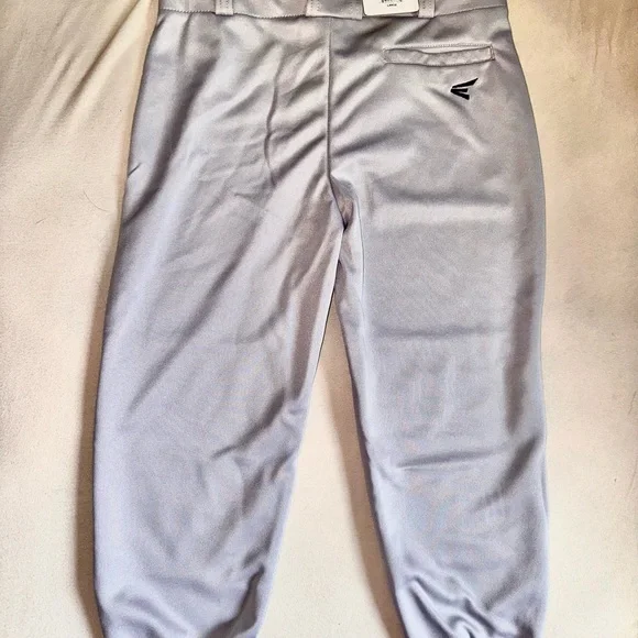 NWT Easton Kids Large Gray Baseball Pant - Picture 4 of 6